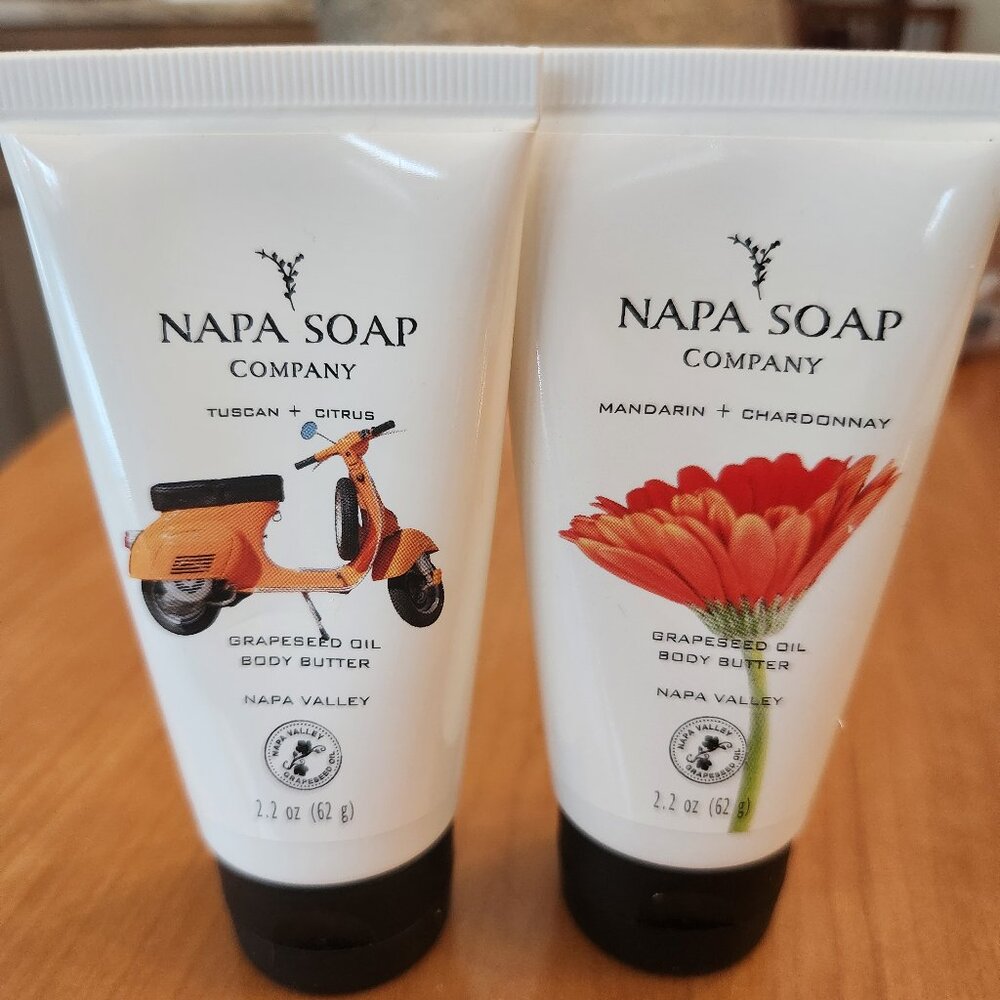 Napa Soap Company Body Butter Bundle – 2-Piece Set NEW